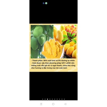 500gr xoài sấy dẻo