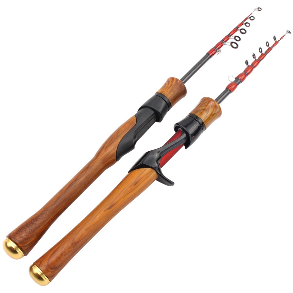 Cần Câu Cá Siêu Nhẹ Telescopic Lure Fishing Rod 6ft