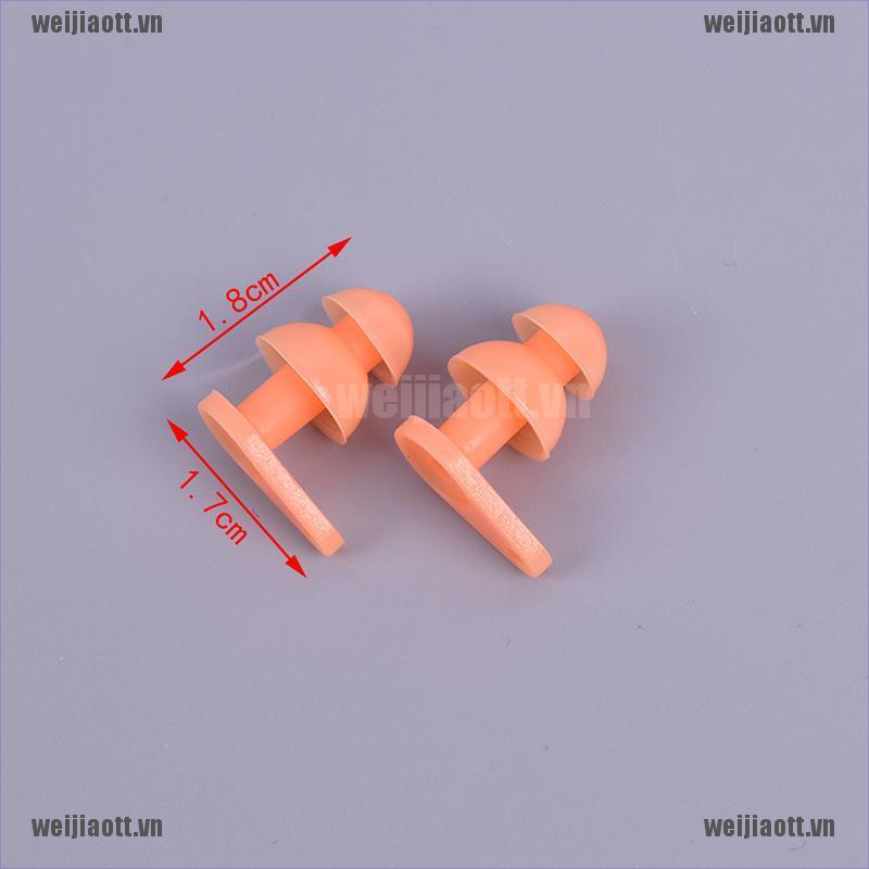 1 Cặp Nút Silicone Bịt Tai Chống Thấm Nước Khi Bơi