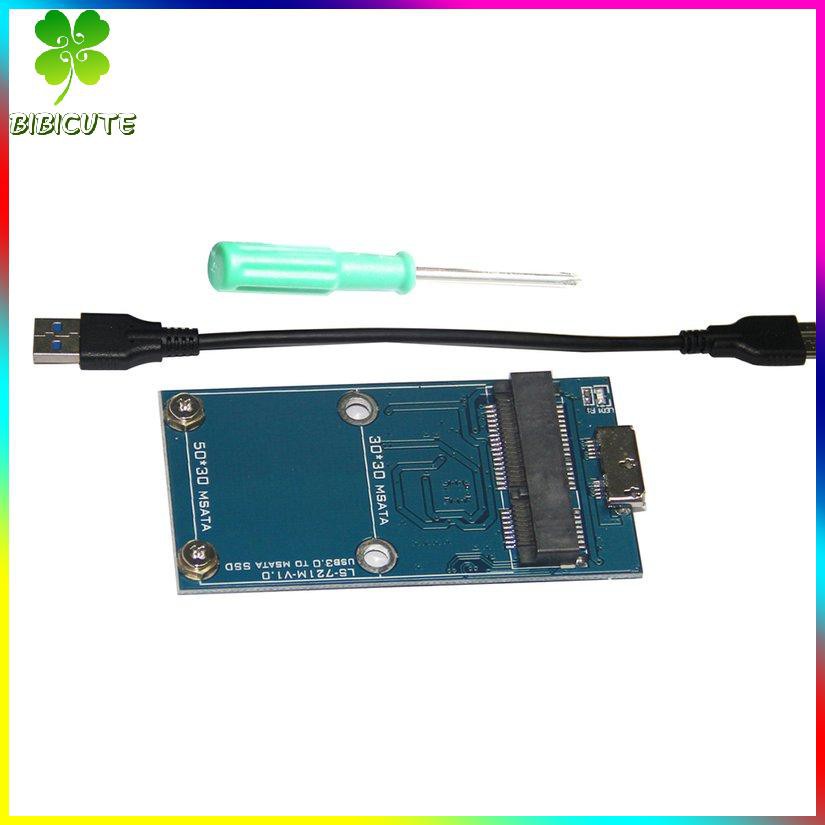 Hộp Đựng Ổ Cứng Ls-721M Usb 3.0 Sang Msata Ssd 3060 / 3042 Kèm Dây Cáp | BigBuy360 - bigbuy360.vn