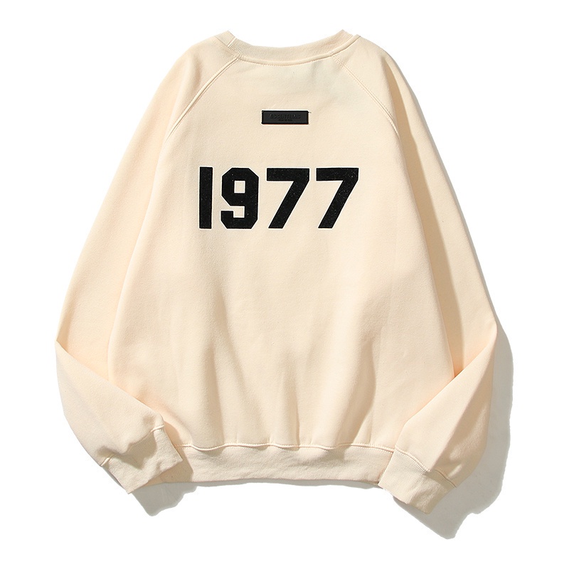 Hàng Bán Chạy Áo Thun Thể Thao Cotton Plus Size Tay Dài In Chữ Essentials 1977 Phản Quang Cho Nam Và Nữ