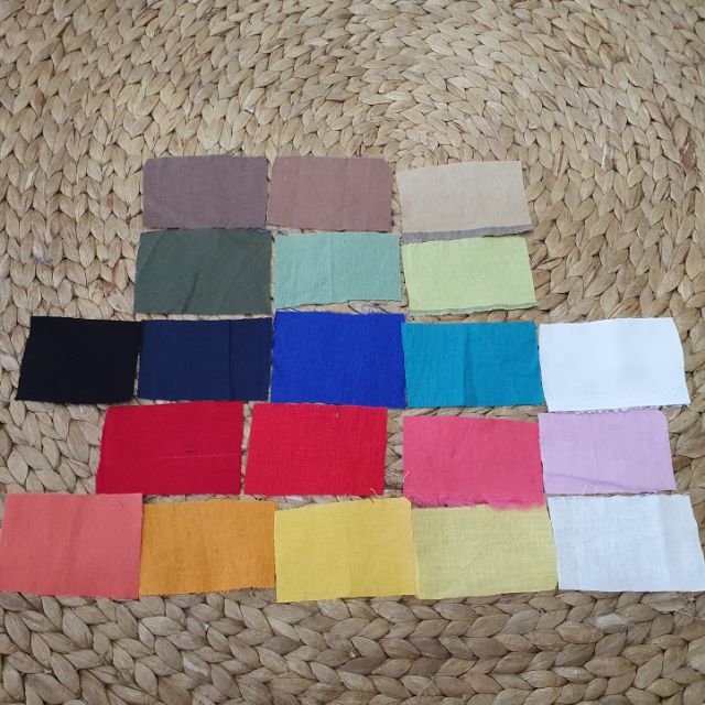 Linen tưng, bột đủ màu chất mềm
