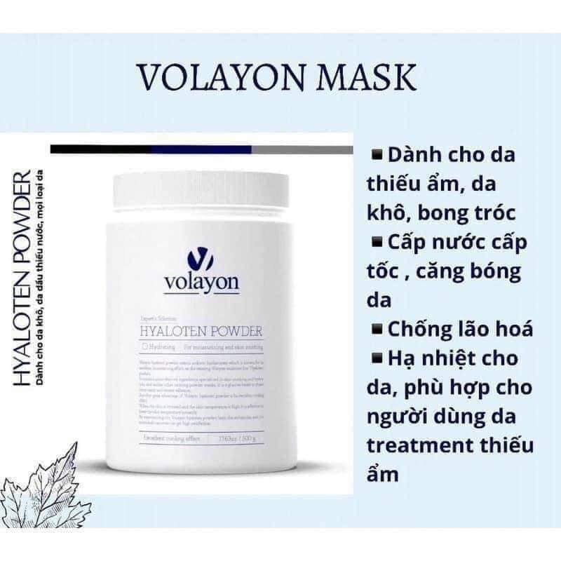 Mặt nạ tảo xoắn dạng bột Volayon Spinnem Powder Hàn Quốc 100GR
