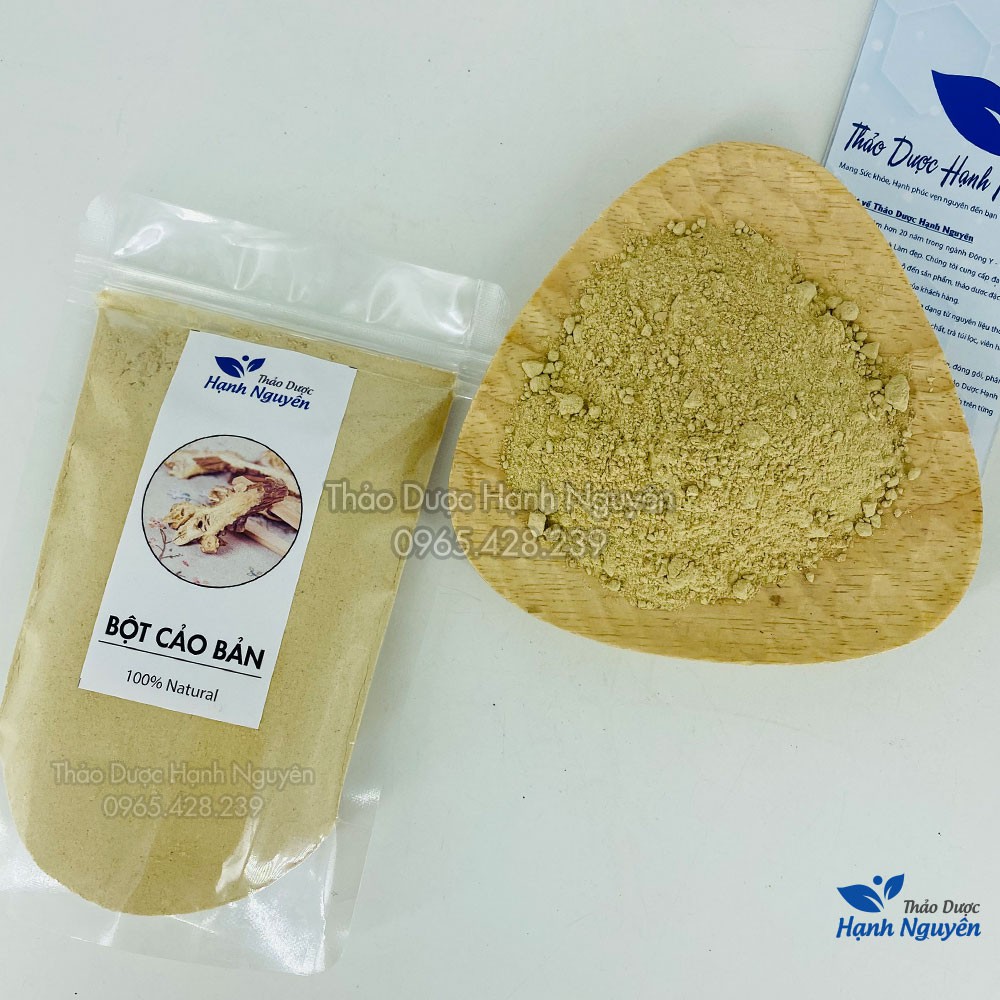 Bột Cảo Bản Nguyên Chất Hộp 150g (Có gói nhỏ dùng thử) - Bột Cao Bản