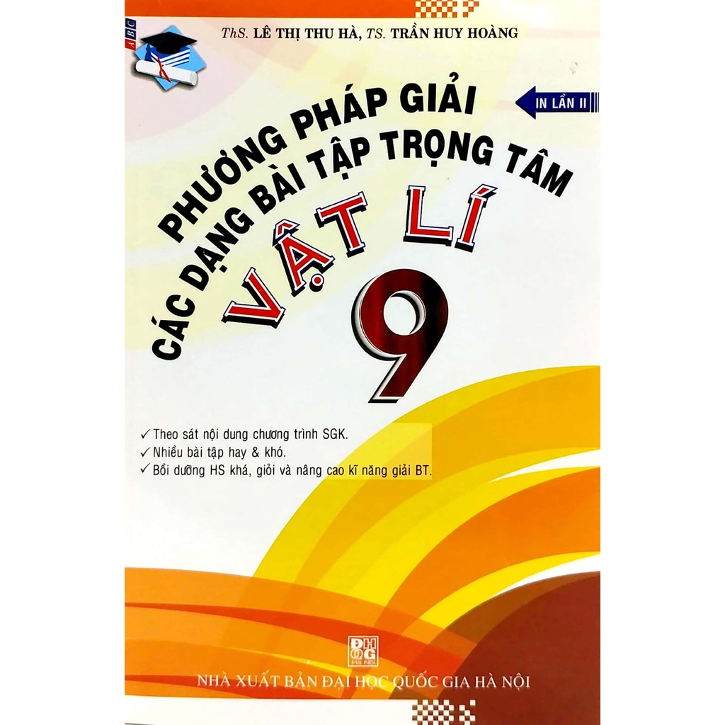 Sách Phương Pháp Giải Các Dạng Bài Tập Trọng Tâm Vật Lí 9