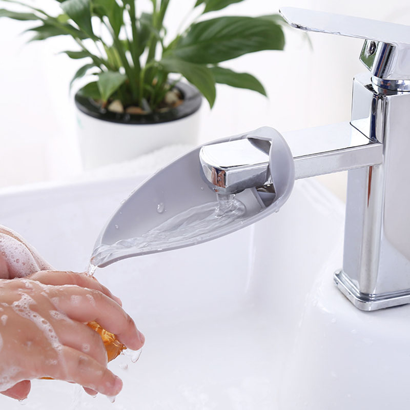 Children's hand washing extender guide sink baby hand washing faucet extender hand washing device extender