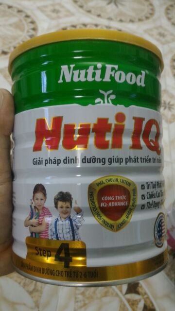 Bộ 2 hộp Sữa bột NutiFood Nuti IQ Step 4 (900g)