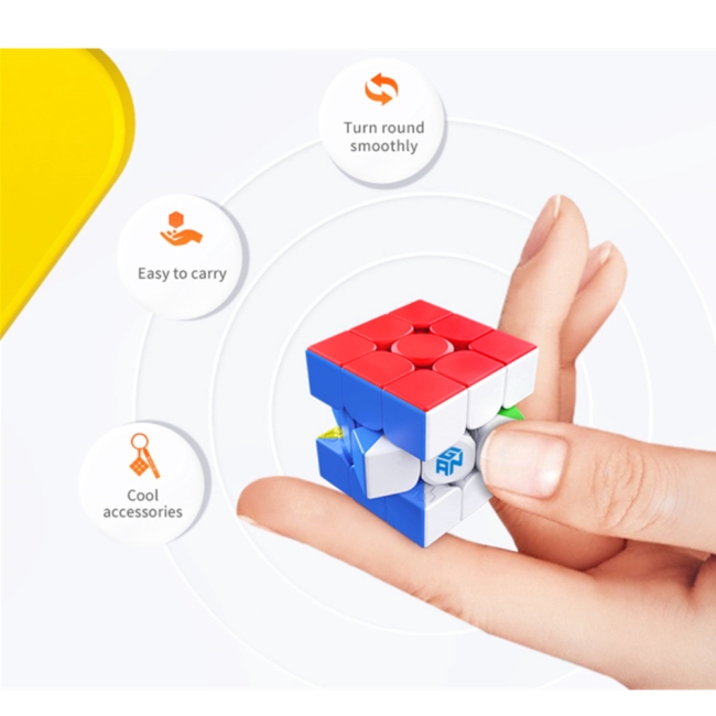 Móc Khóa Khối Rubik 3x330 Độc Đáo Thú Vị