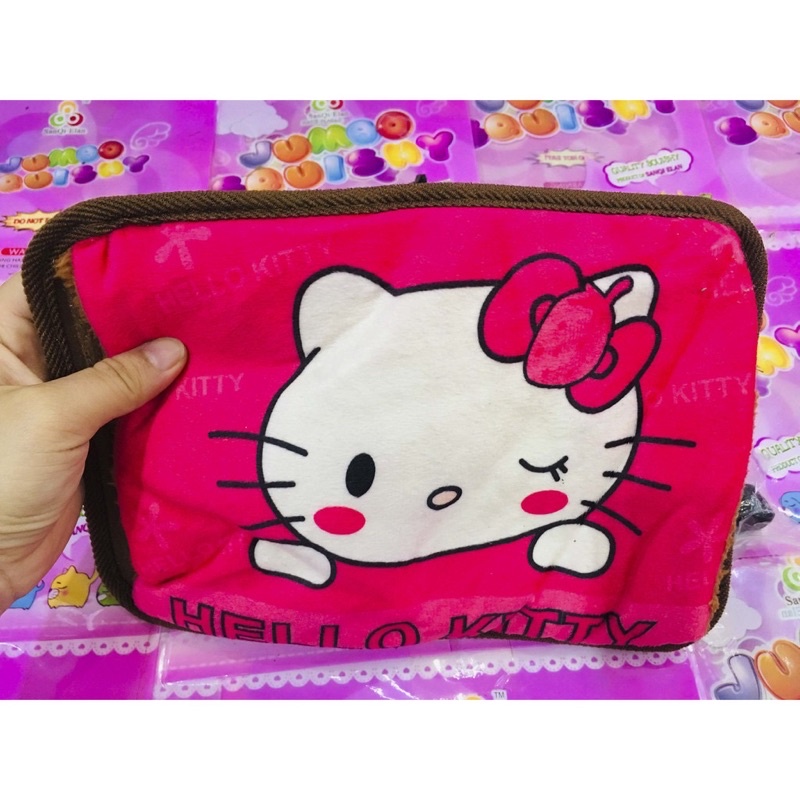 Túi sưởi hình hello kitty chườm ấm Túi Sưởi Chườm Nóng Lạnh Giữ Nhiệt hình thú dễ thương