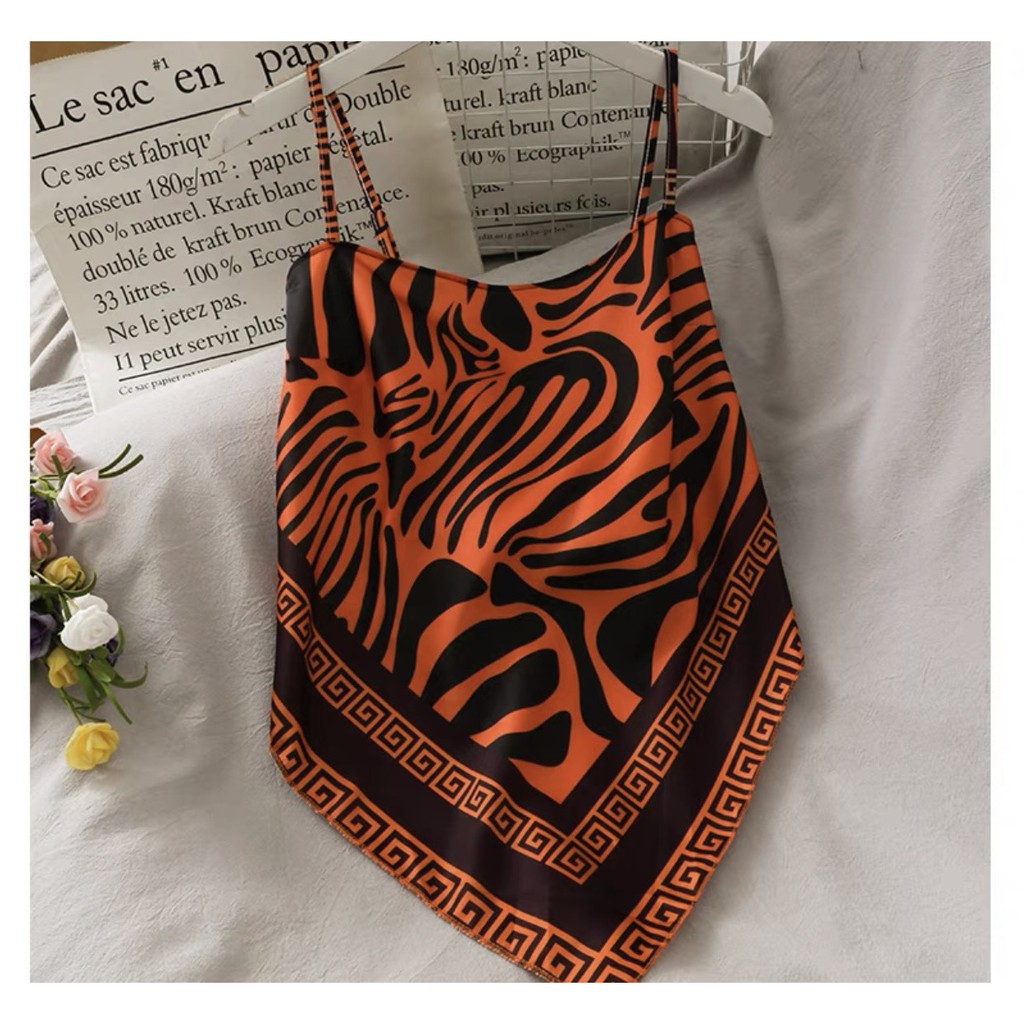 🔴Áo Yếm Nữ 2 Dây Họa Tiết , Áo yếm Hai Dây Lụa Cao Cấp 2 lơp Chuẩn DángTừ 38kg - 63kg tại LYC-STORE | BigBuy360 - bigbuy360.vn