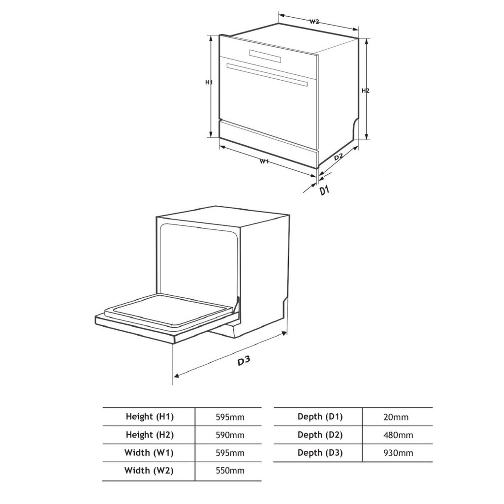Máy Rửa Bát Arber ABMRB08GD - 8 Bộ - GIẢM THÊM 300K TIỀN MẶT | Shopee Việt  Nam