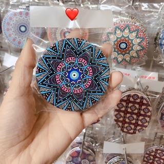 Gương hoạ tiết thổ cẩm