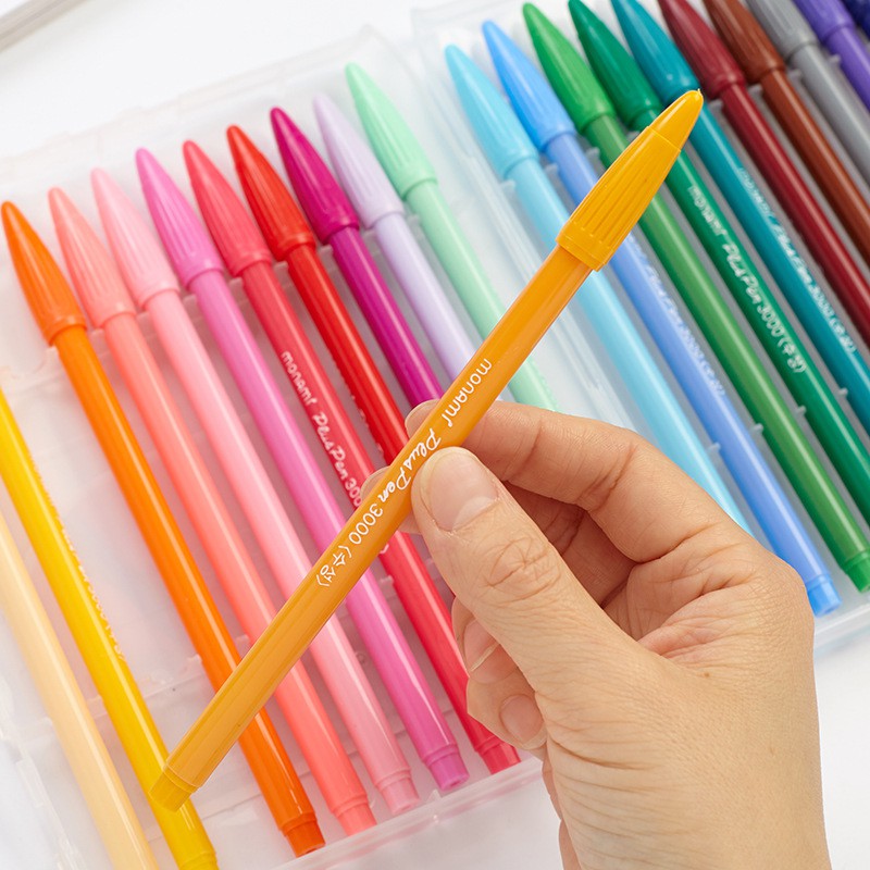 Bút highlight bút đánh dấu bút nhớ MONAMI mohamm winzige nhiều màu phong cách Hàn Quốc