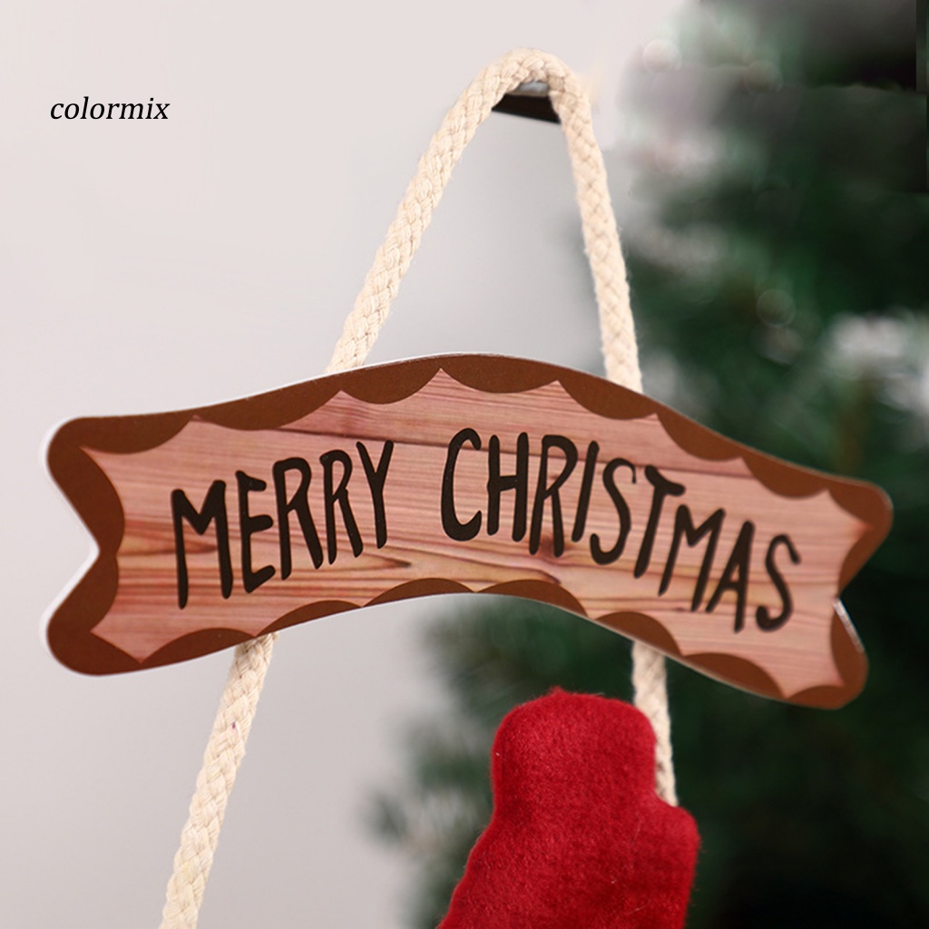Phụ Kiện Trang Trí Cây Thông Giáng Sinh Chữ Merry Christmas