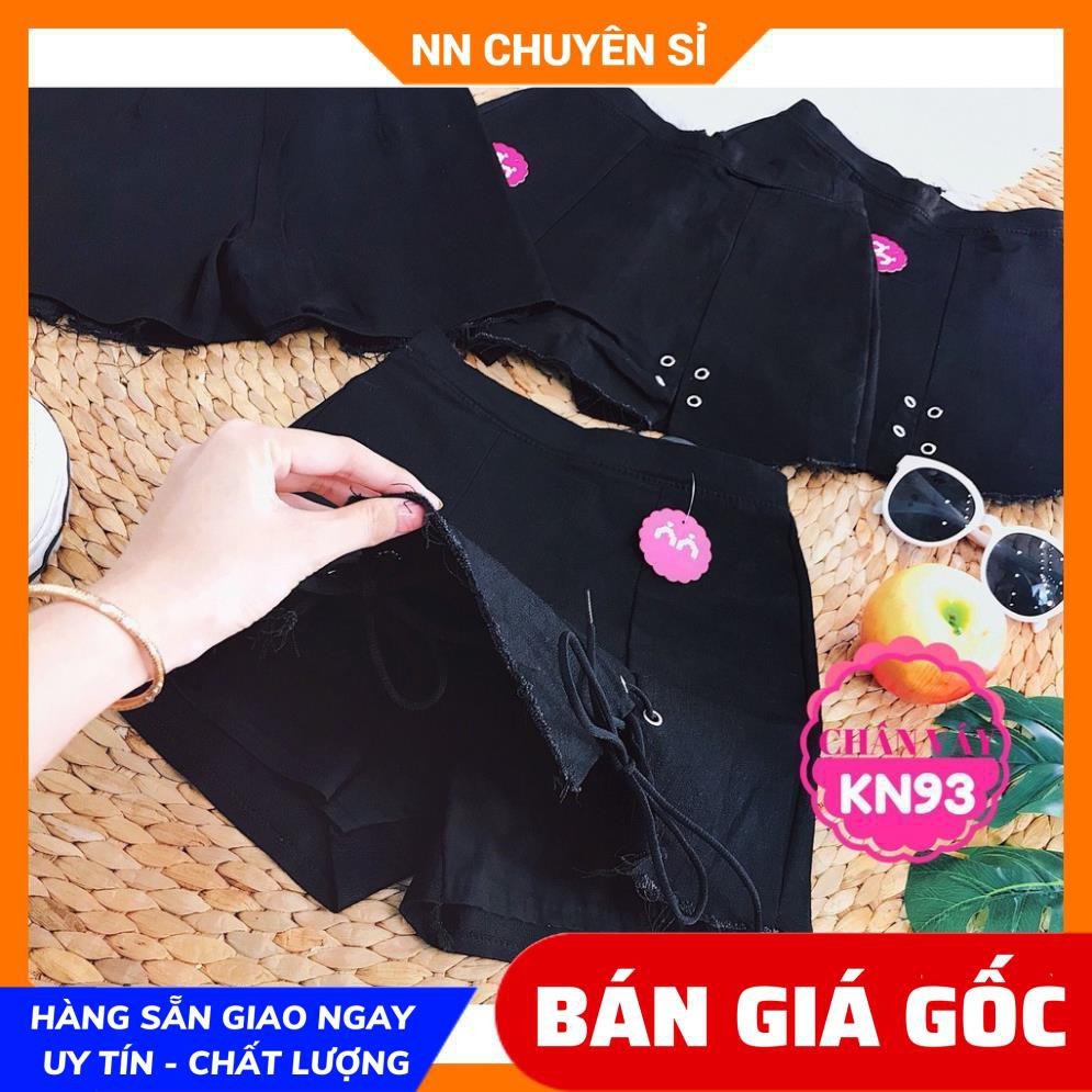 QUẦN VÁY KAKI NGẮN CỰC XINH KN93 ⚡100% ẢNH THẬT⚡ QUẦN VÁY ĐAN-XỎ DÂY