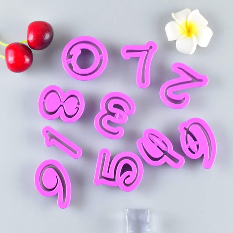 Bộ nhấn số font Disney (4cm)