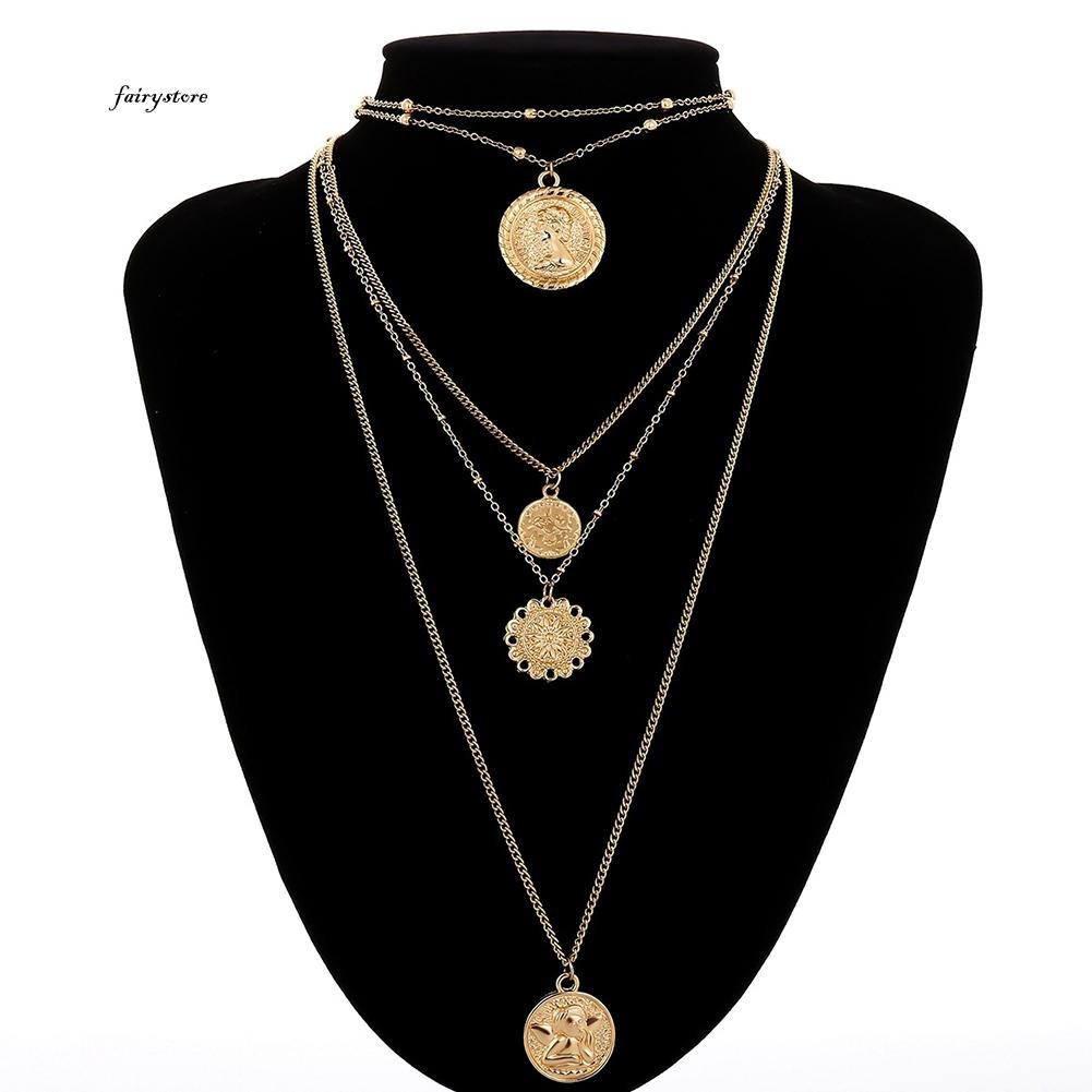 Vòng cổ NhiềU TầNg Phong CáCh Cổ ĐiểN