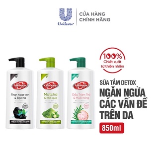Sữa tắm Lifebuoy dextox matcha khổ qua 850g đủ màu