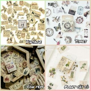 Sticker hộp 31 mẫu đa dạng - Hình dán sổ, scrapbook, album ảnh, planner