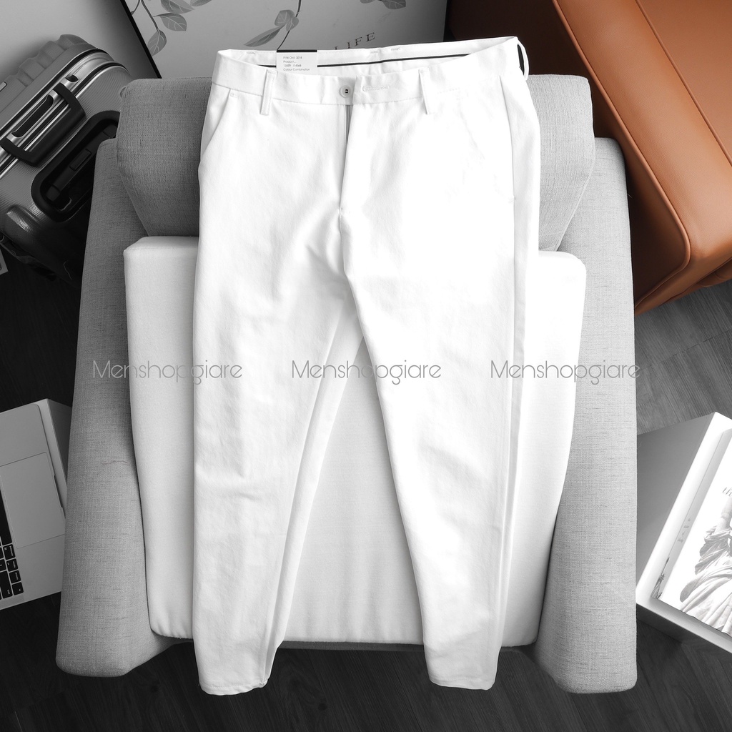 QUẦN TÂY ÂU DÀI HÀN QUỐC MÀU TRẮNG