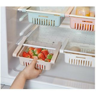[ BAO ĐỔI ] Khay đựng kiểu ngăn kéo gắn tủ lạnh y hình giao màu ngẫu nhiên