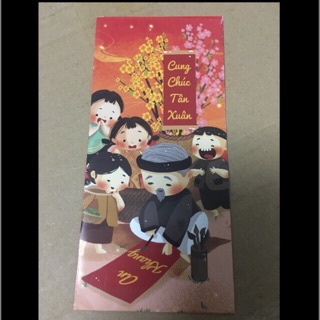 Combo 10 bao lì xì cung chúc tân xuân