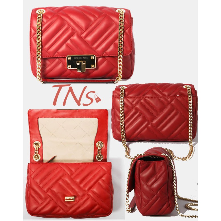 TINUONGSHOP - Túi đeo vai  M.Ki Peyton Medium Shoulder Flap Leather  35S9GP6F2T đủ 6 màu