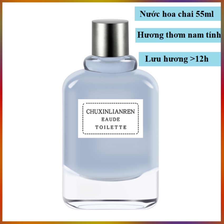 Nước Hoa Xịt Khử Mùi Toàn Thân Chuxinliaren Pour Homme 55Ml/Chai Phiên Bản Cao Cấp Dành Cho Nam