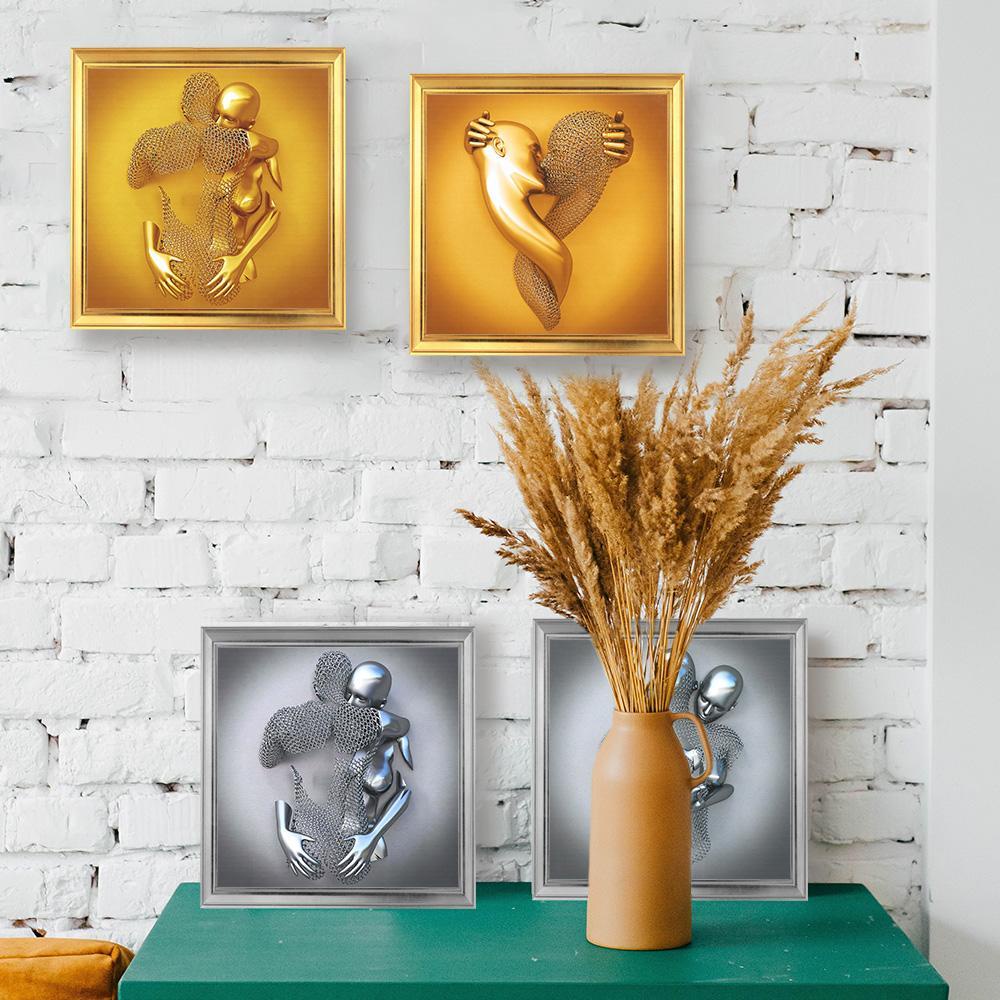 Tranh Vải Bạt Treo Tường Họa Tiết Trừu Tượng Độc Đáo|Áp Phích In Áp Phích