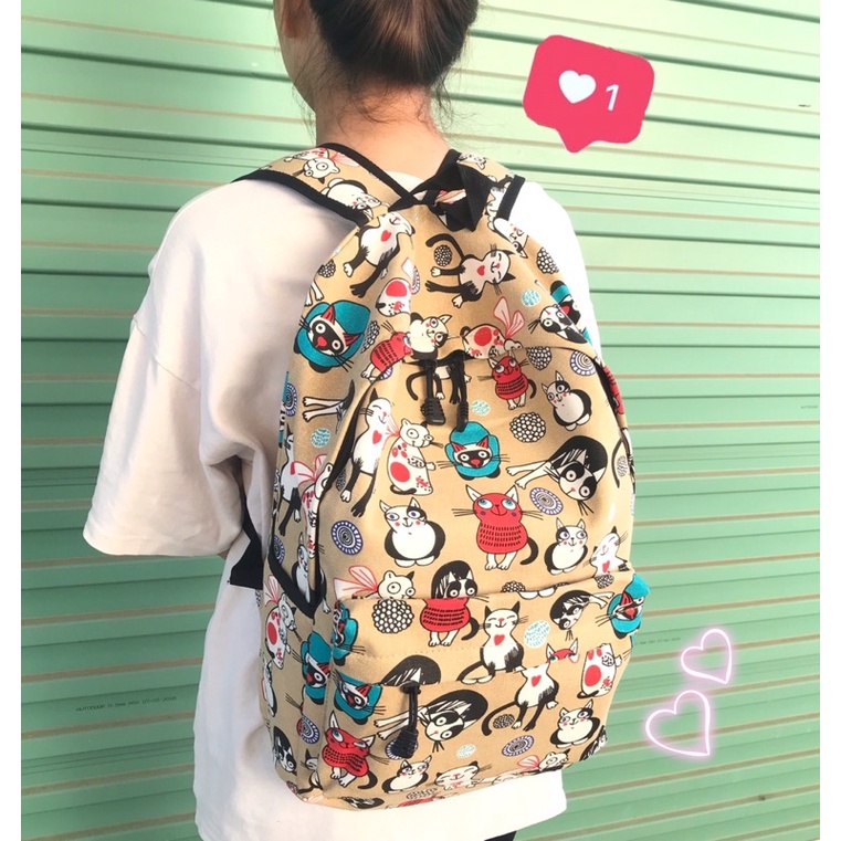 Balo Đi Học Đi Chơi In Hoạ Tiết Cute - BaloTeen Shop