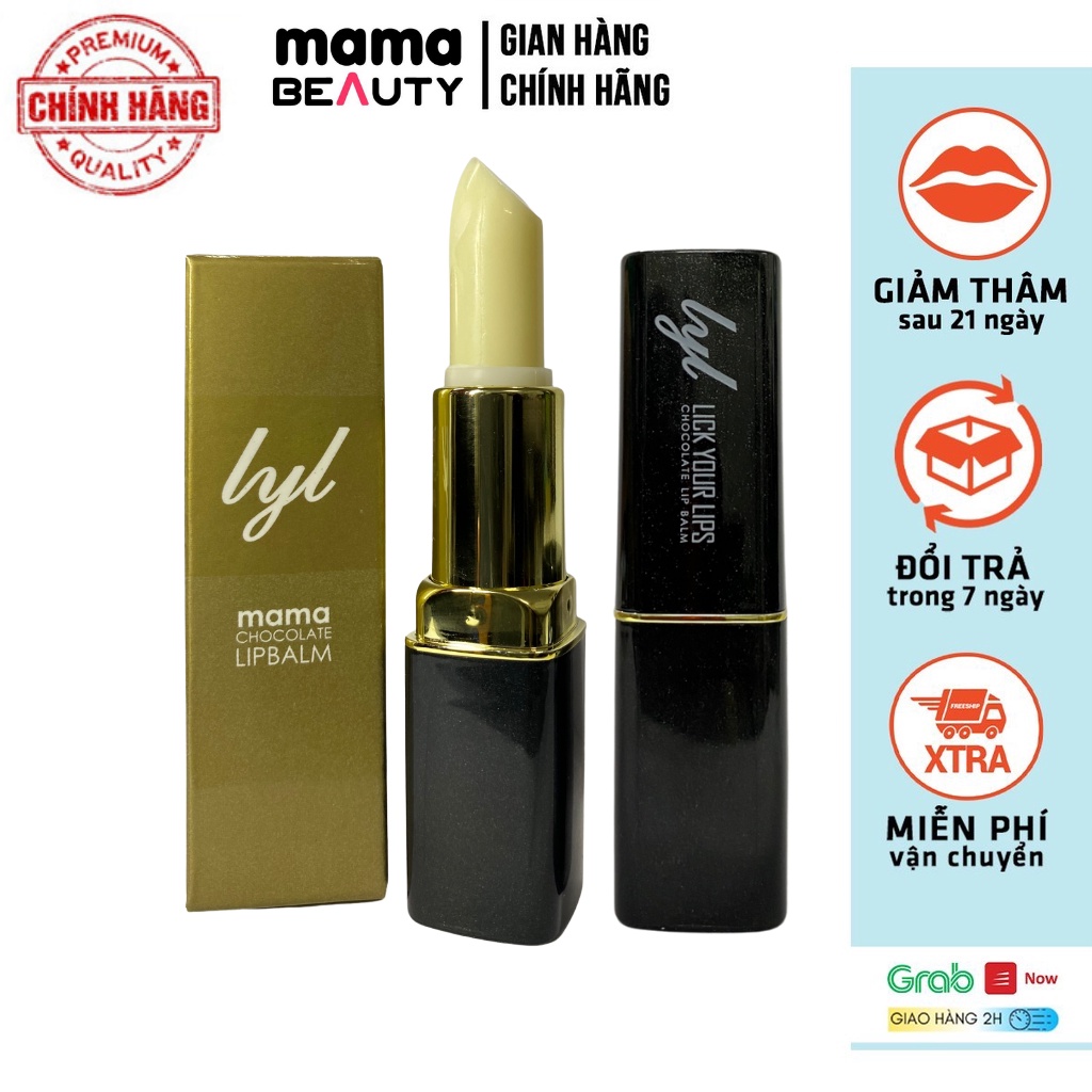 Son dưỡng Socola Trắng Mềm Môi Giữ Ẩm Không Khô Môi LYL - CHOCO LIPSTICK (4g)