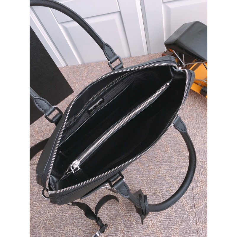 Túi xách tay có dây đeo bằng vải tháo rời tuỳ chỉnh da trơn prada