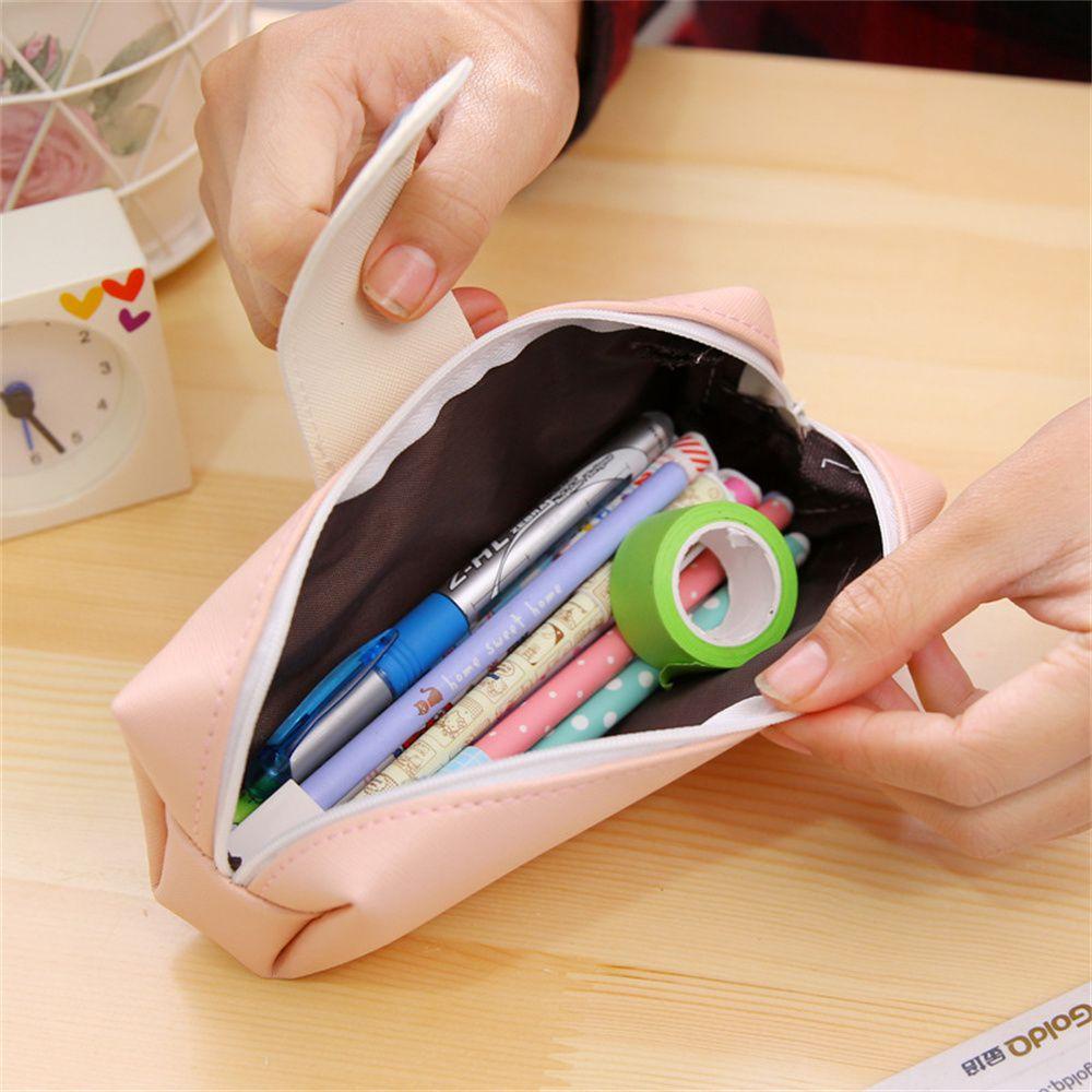 PEWANY Túi Đựng Bút Chì Màu Sắc Ngọt Ngào Phong Cách Hàn Quốc Cho Bé Gái