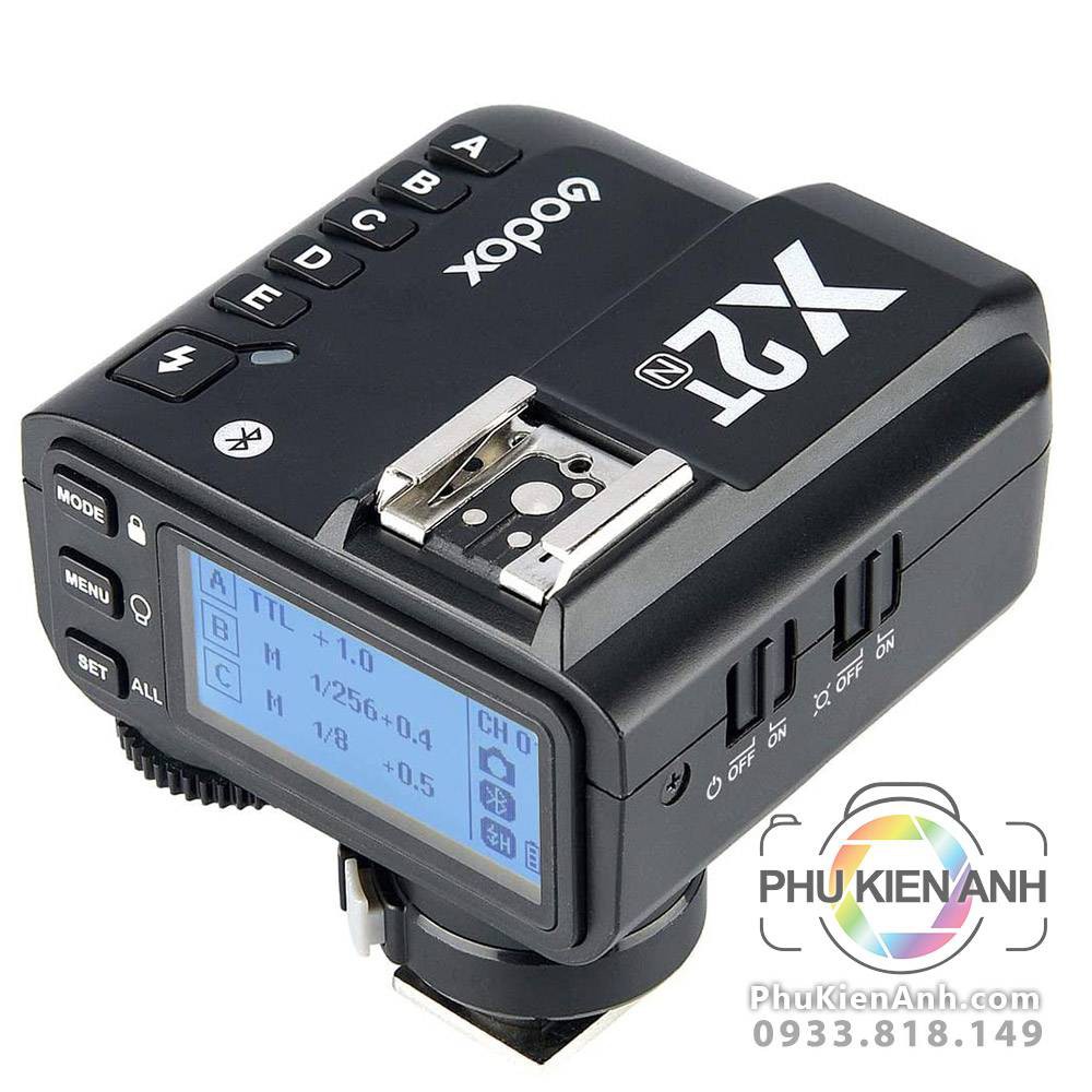 Trigger Godox X2T kích hoạt đèn Flash Godox