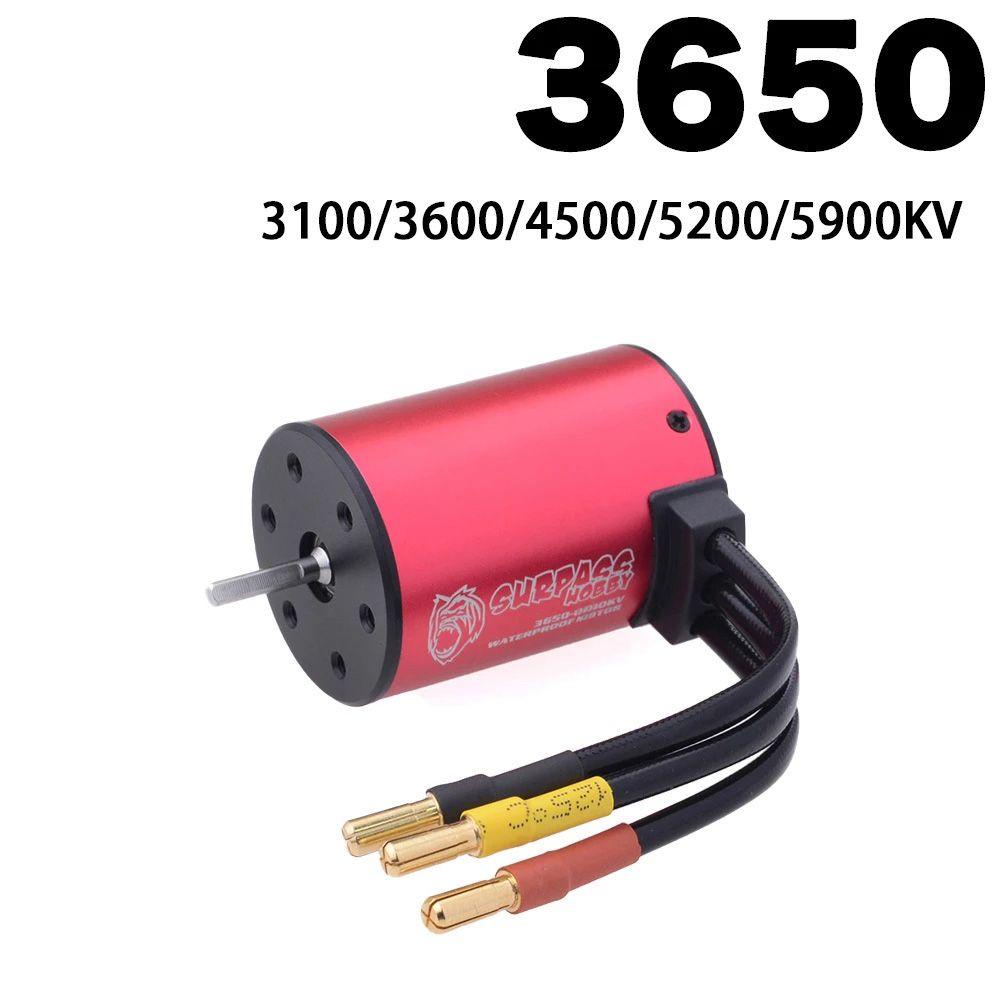 Động Cơ Không Chổi Than 3650 Cho Xe Hơi Điều Khiển Từ Xa Tamiya version 5200KV 5900KV 3100KV 3600KV 4500KV