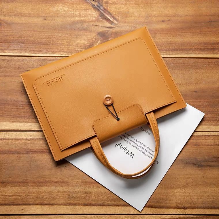 Túi da thích hợp cho Macbook Air Pro 13 15 15.6 Pro 7 6 5 4 X Xiaomi Hp Dell Lenovo Thinkpad Samsung