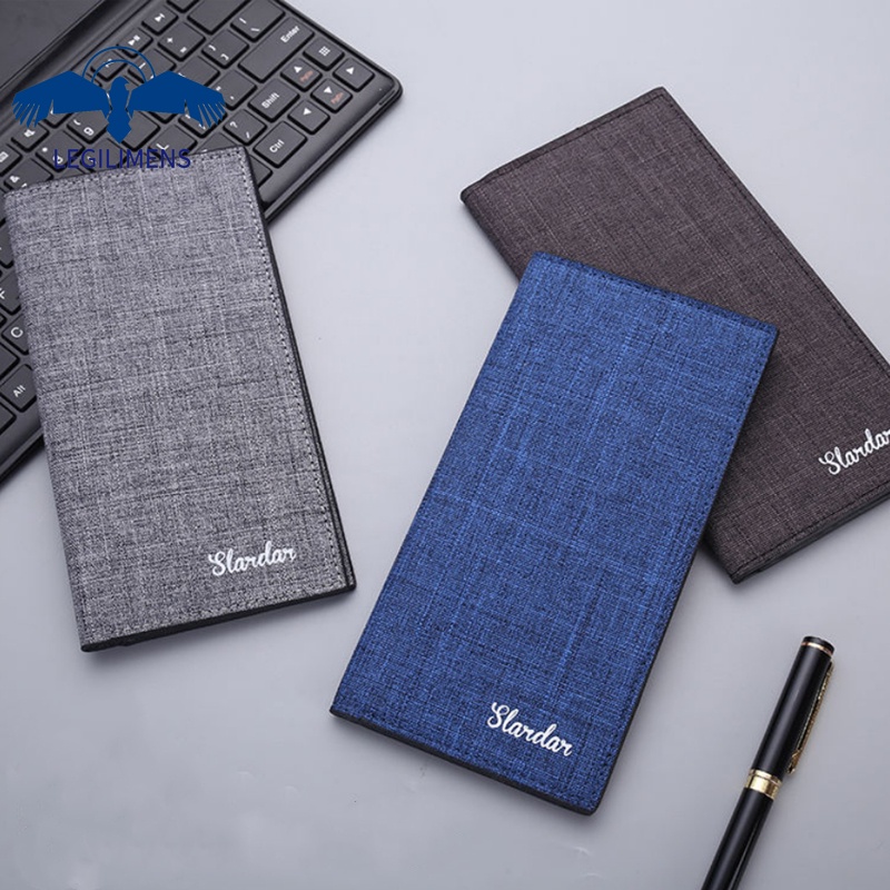 Ví Dài Vải Canvas Thời Trang Cho Nam|Nhà Hát Lục Địa