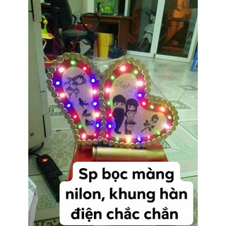 Trái tim làm từ vỏ đạn, khắc Laser