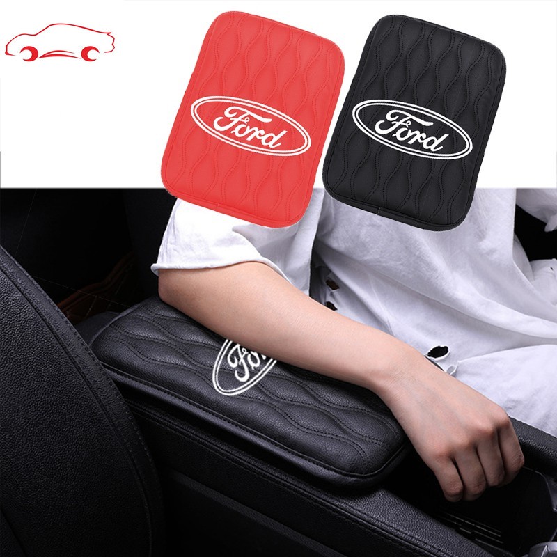 Đệm Da Lót Hộp Tỳ Tay Xe Hơi Chống Nước Thông Dụng Cho Ford Ranger Xlt Wildtrak Focus Mk2 Mk3 Ranger Raptor Mustang Ecosport Kuga Everest Mondeo