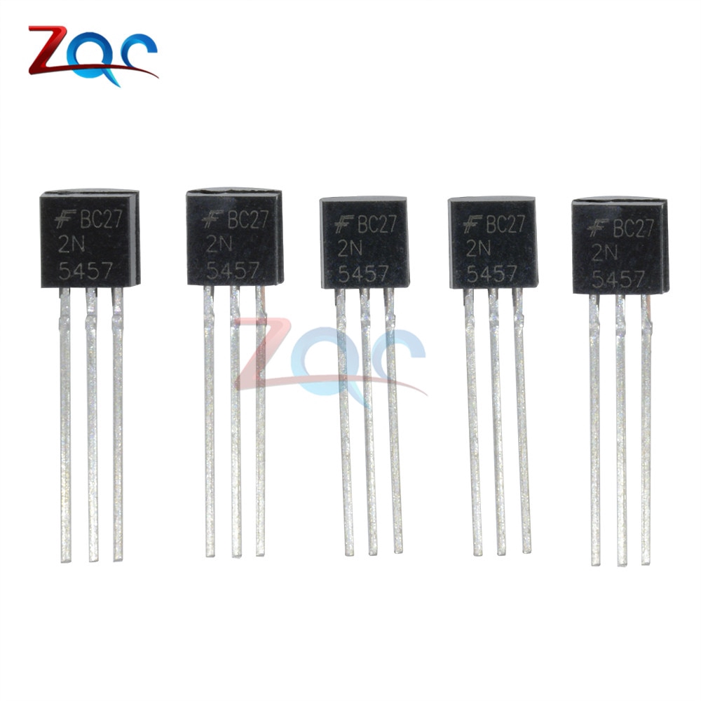 10PCS 2N5457 2N5457G TO-92 JFET N-Channel Transistor