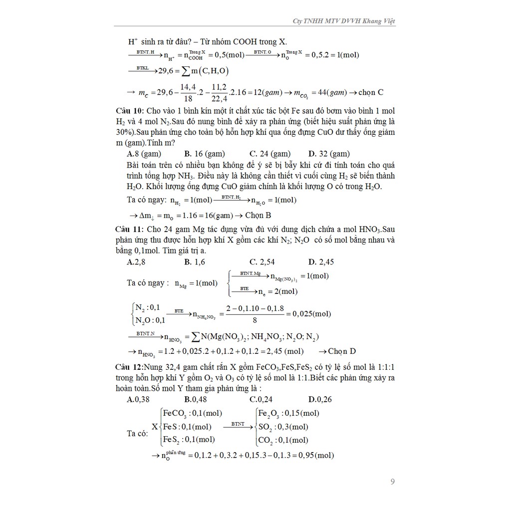 Sách - Khám Phá Tư Duy Giải Nhanh Thần Tốc Bộ Đề Luyện Thi Quốc Gia Hoá Học