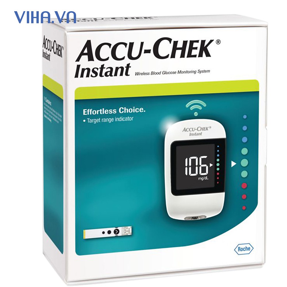 Máy đo đường huyết- Accu-Chek- Instant thế hệ mới