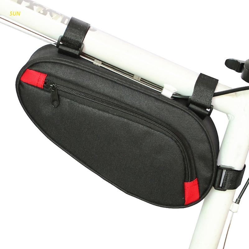 Túi Đựng Đồ Hình Tam Giác Gắn Khung Trước Xe Đạp MTB Chống Thấm Nước Tiện Lợi