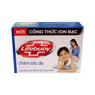 Xà bông cục Lifebuoy chăm sóc da 90g 3 màu