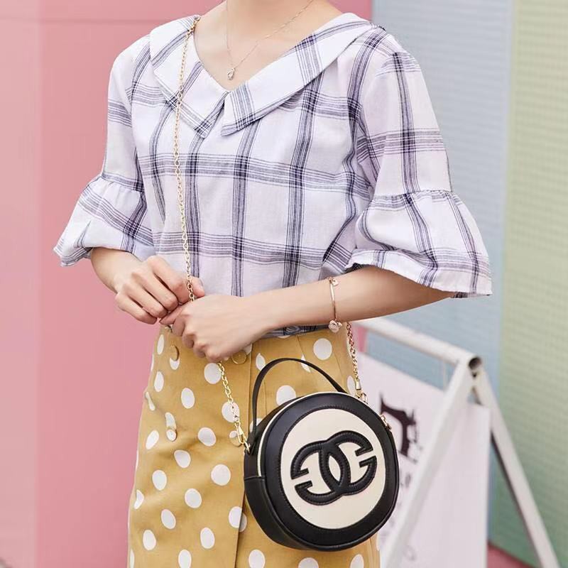 Túi  hộp tròn đeo chéo