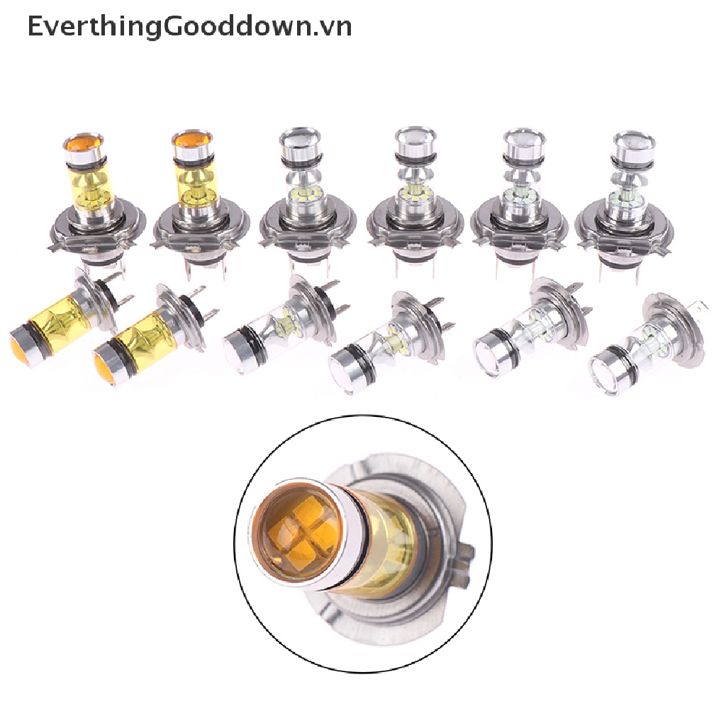 Đèn LED ChốNg Sương Mù 20 LED H4 / H7 9003 HB2 8000K Hi / Lo Cho Xe Hơi - Bộ 2 CáI