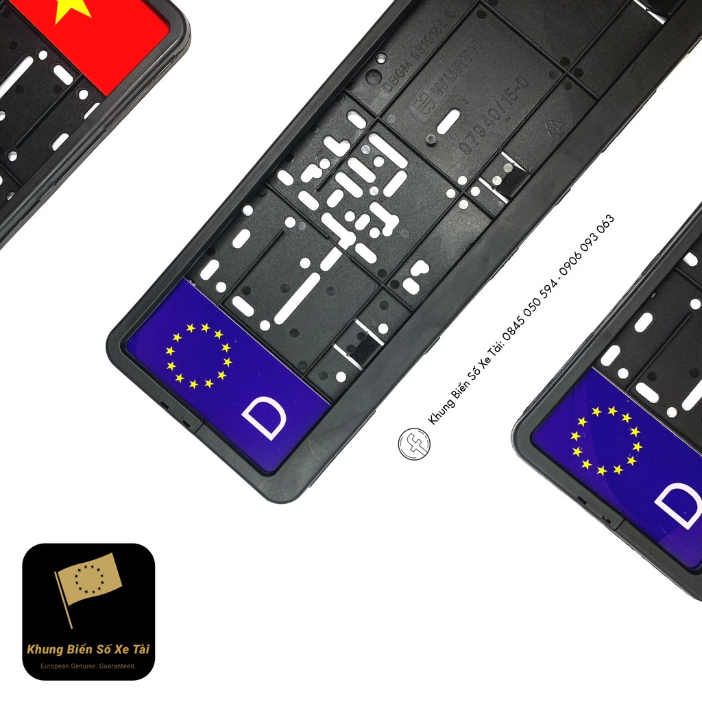 Logo Châu Âu Cho Khung Biển Số Châu Âu Wurth