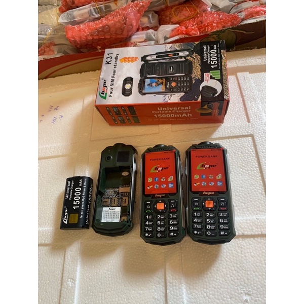 Điện thoại pin khủng K31 4 sim đổi giọng