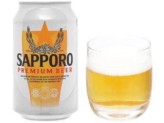 Bia SAPPORO Premium lon 330ml