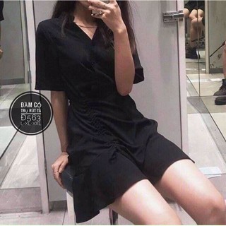 Đầm sơmi rút dây bigsize